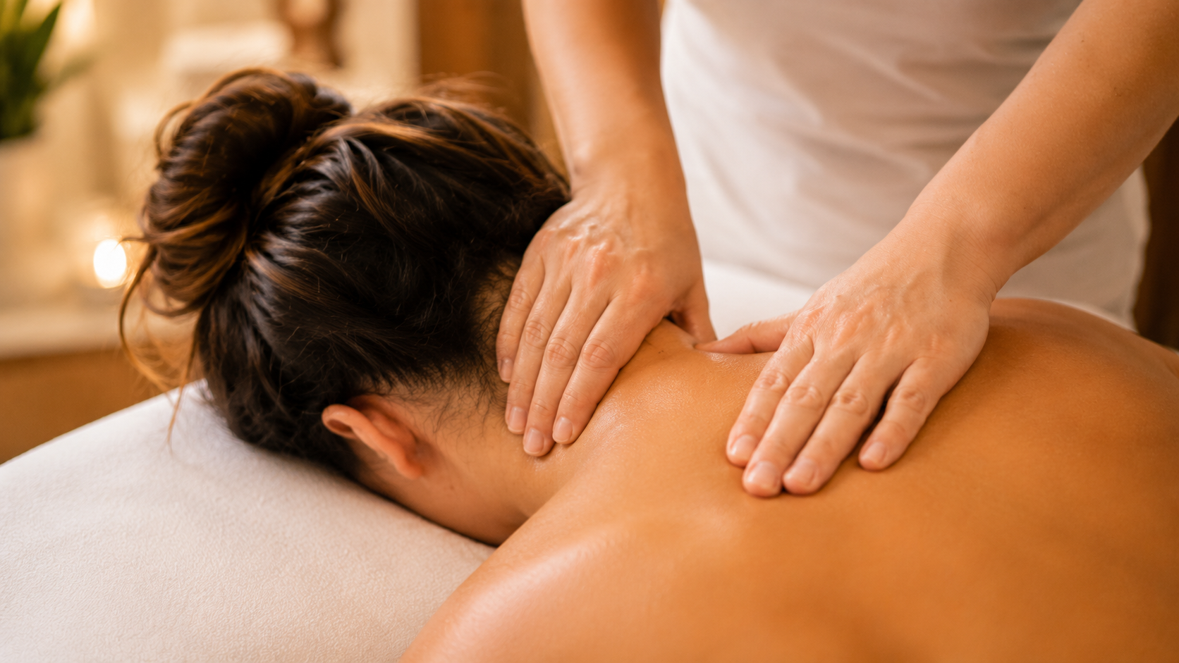 Rücken- und Nackenmassage